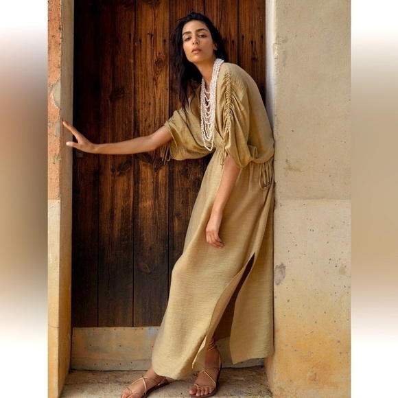 New ZARA Midi Tunic Dress - Picture 1 of 9